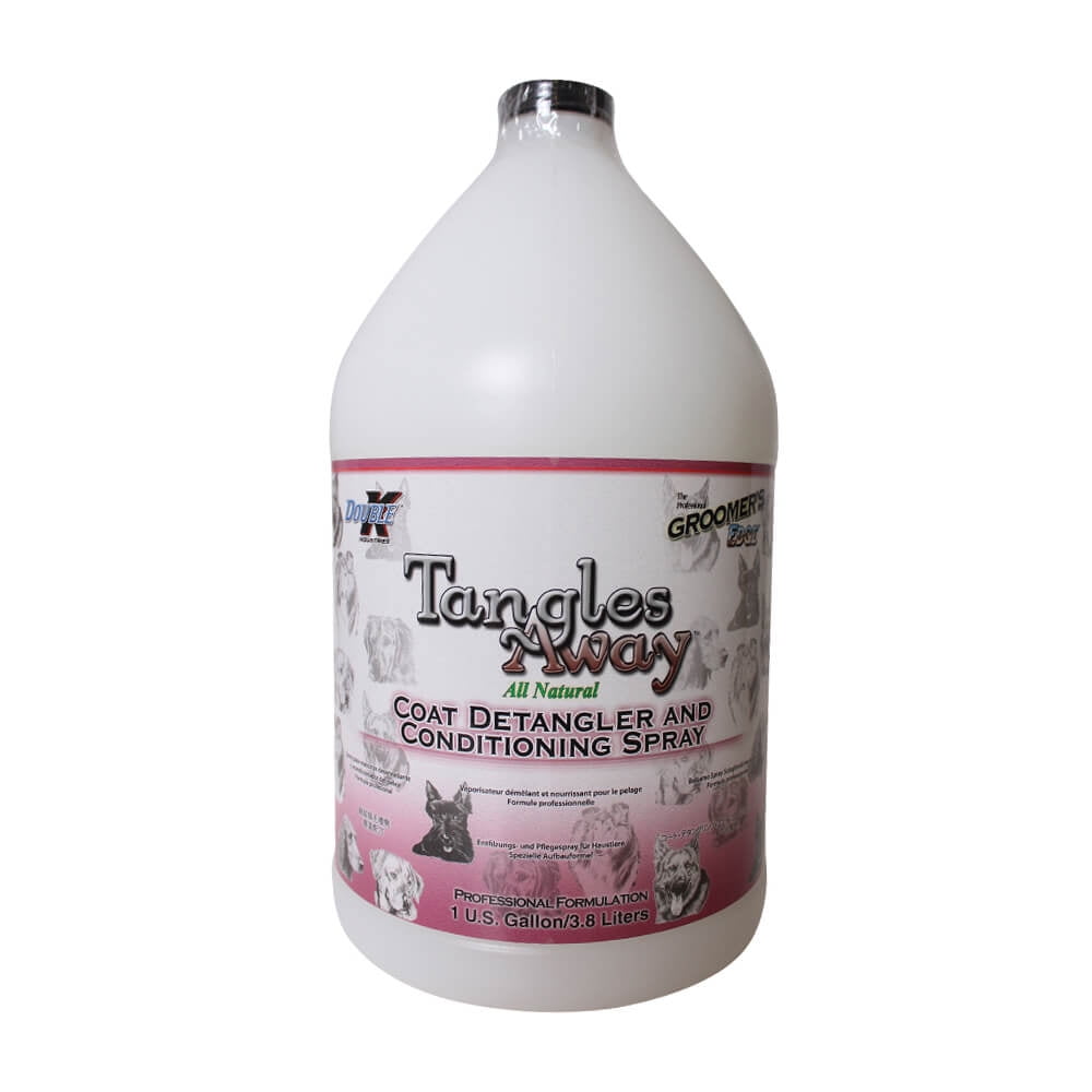 Groomers Edge Tangles Away Spray Detangler - Gallon