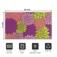 thumbnail image 5 of Pink Floral and Petal Pattern Door Rugs,Washable Non Slip Door Mats Indoor,Decorative Door Mats,Entry Mat Indoor for Entrance,Bedroom,Kitchen,Bathroom,17"x30", 5 of 6