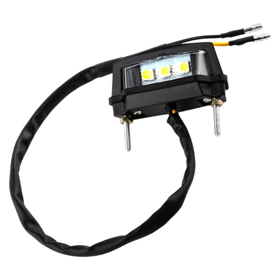LOLIPPYY Car LED License Plate Light Black High Brightness and Motorcycle Tail Light Easy Installation