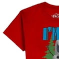 thumbnail image 4 of Disney Frozen I'm Olaf Big Boy's Red Graphic Print T-Shirt Size: M (10-12), 4 of 4