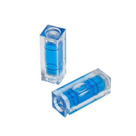 

2pcs 29x10x10mm Square Spirit Level Horizontal Precision Bubble Measuring Tools