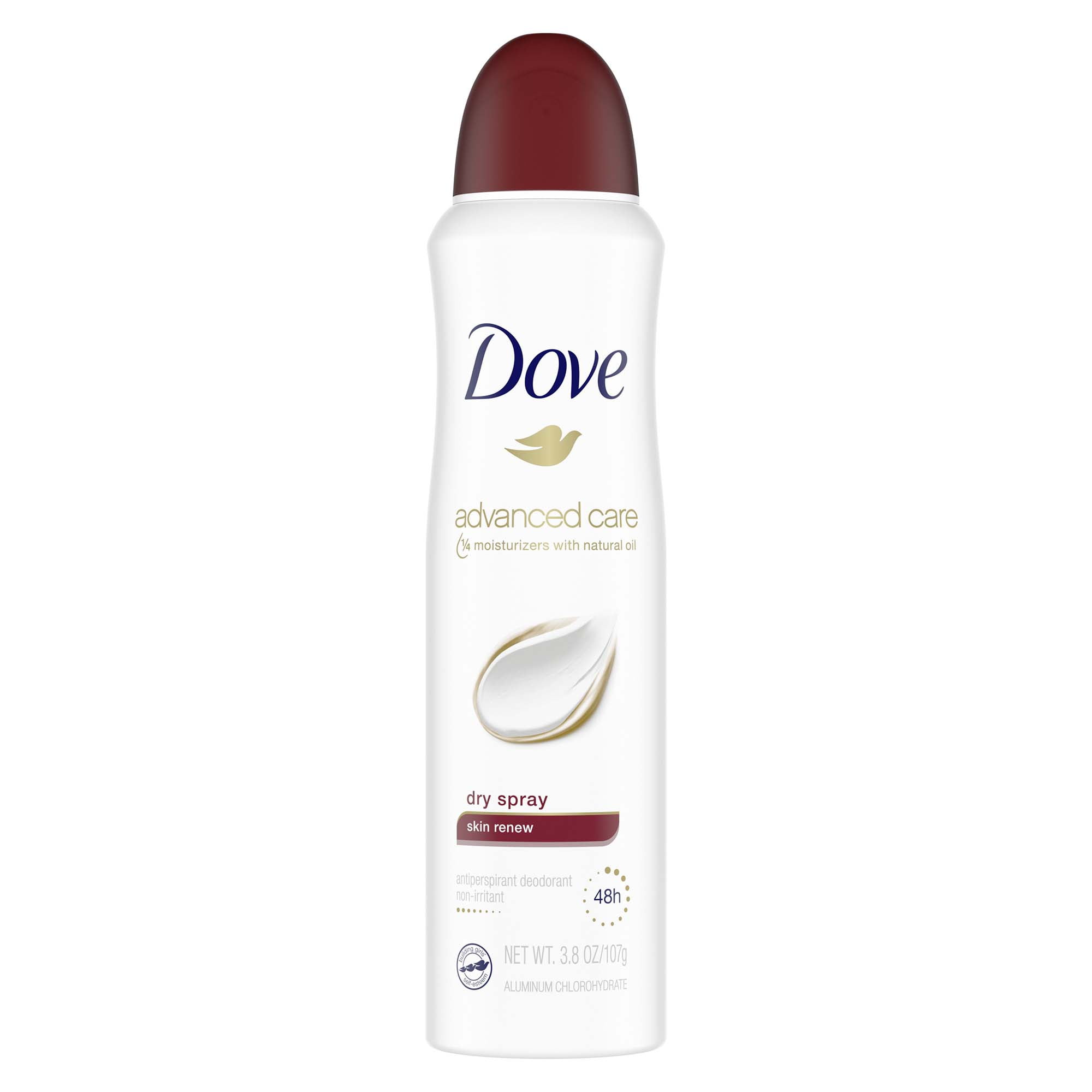 Dove Advanced Care Dry Spray Antiperspirant Deodorant Skin Renew, 3.8