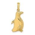 thumbnail image 1 of FB Jewels 14K Yellow Gold Penguin High Polish and Engraved 2D Pendant, 1 of 4