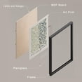 thumbnail image 3 of PixonSign Framed Wall Art William Morris Botanical and Floral Design Prints, Set of 4 Nature Flowers Fine Arts, Country/Farmhouse Wall Décor, Vintage Posters for Home Decor -, 3 of 5