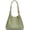 Grass Green, variant on Trendy Woven Bucket Hobo Bags Women Underarm Shoulder Bag Cute Satchels Crossbody Purse PU Leather Top-Handle Tote Handbag