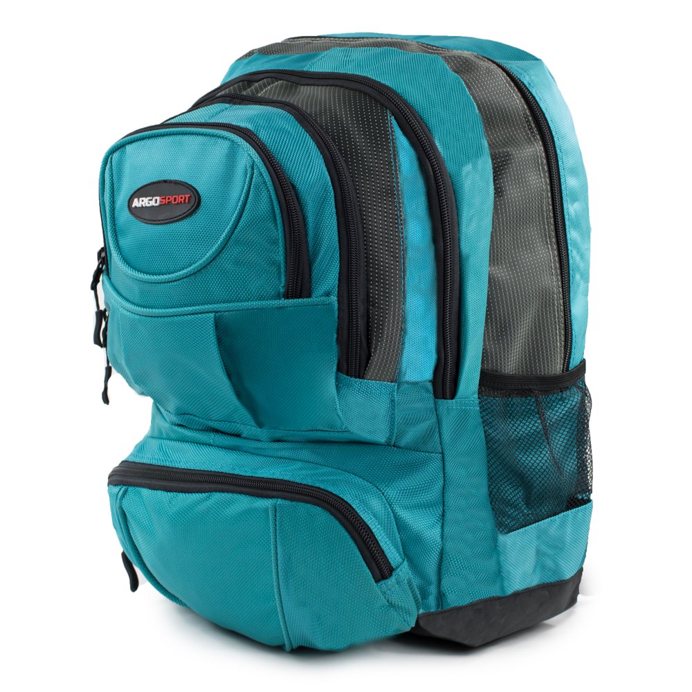 Argo Sport Argo Sport 18inch Daily School Backpack, Turquoise