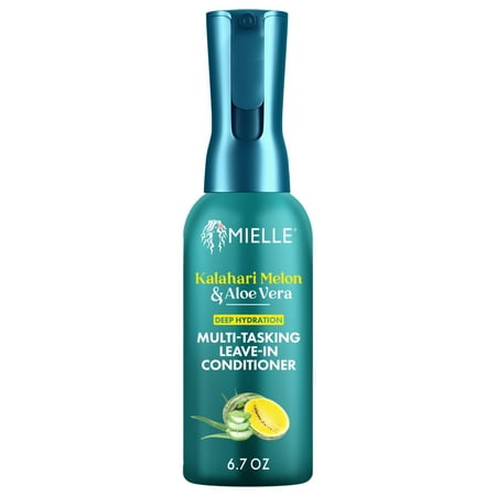 Mielle Kalahari Melon and Aloe Vera Deep Hydration Multi-Tasking Leave-In Conditioner 6.7 oz.