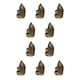 thumbnail image 2 of Matsuzay Anillo de tejer, dedal de protección para los dedos, herramientas de ganchillo para el hogar, artesanías de hilo para el hogar, tipo M Tipo M 10piezas Matsuzay CBP375984, 2 of 4