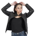 thumbnail image 4 of Boston Harbour Miak Motorcycle Leather Jacket Women - Biker Womens Leather Jacket, 4 of 6