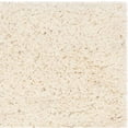 thumbnail image 4 of SAFAVIEH Harvey Solid Plush Shag Area Rug, White, 8' x 8' Square, 4 of 4