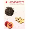 thumbnail image 5 of TeeLux Peach Ginger Black Tea, Brisk Black Tea with Spicy Ginger & Peach Flavor, Caffeinated, 100 Count, 5 of 8
