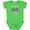 Apple Green, variant on Grandpa Little Racer Car Racing Boys Baby Bodysuit