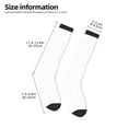 thumbnail image 5 of Balery White Fun Novelty Socks Men'S Women'S Crew Socks Funny Crazy Novelty Socks Quirky And Cool Socks, 5 of 9