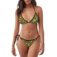thumbnail image 1 of Balery Camping 1 Pijama Estampado Bikini de Dos Piezas para Mujer - Conjunto de Bikini Ajustable Sexy y Cómodo para Playa, 1 of 1