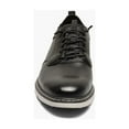 thumbnail image 6 of Stacy Adams Sync Plain Toe Elastic Lace Up Sneaker Shoes Leather Black 25662-001, 6 of 7