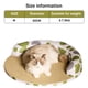thumbnail image 2 of Cama de enfriamiento para mascotas de interior con tapete de enfriamiento de verano, cama redonda y acogedora para perros pequeños hecha de telas de tapete de ratán, que mantiene el enfriamiento para, 2 of 6