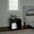 thumbnail image 3 of Lavish Home Contemporary Stackable Modular Cube End Table (Black), 3 of 8