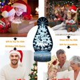thumbnail image 5 of Christmas tree series 3D table lamp, LED creative gift colorful touch remote control night light, 5 of 5