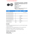 thumbnail image 2 of A/C Compressor Clutch Kit - Compatible with 2004 - 2010 Chevy Aveo 1.6L 4-Cylinder LXT 2005 2006 2007 2008 2009, 2 of 2