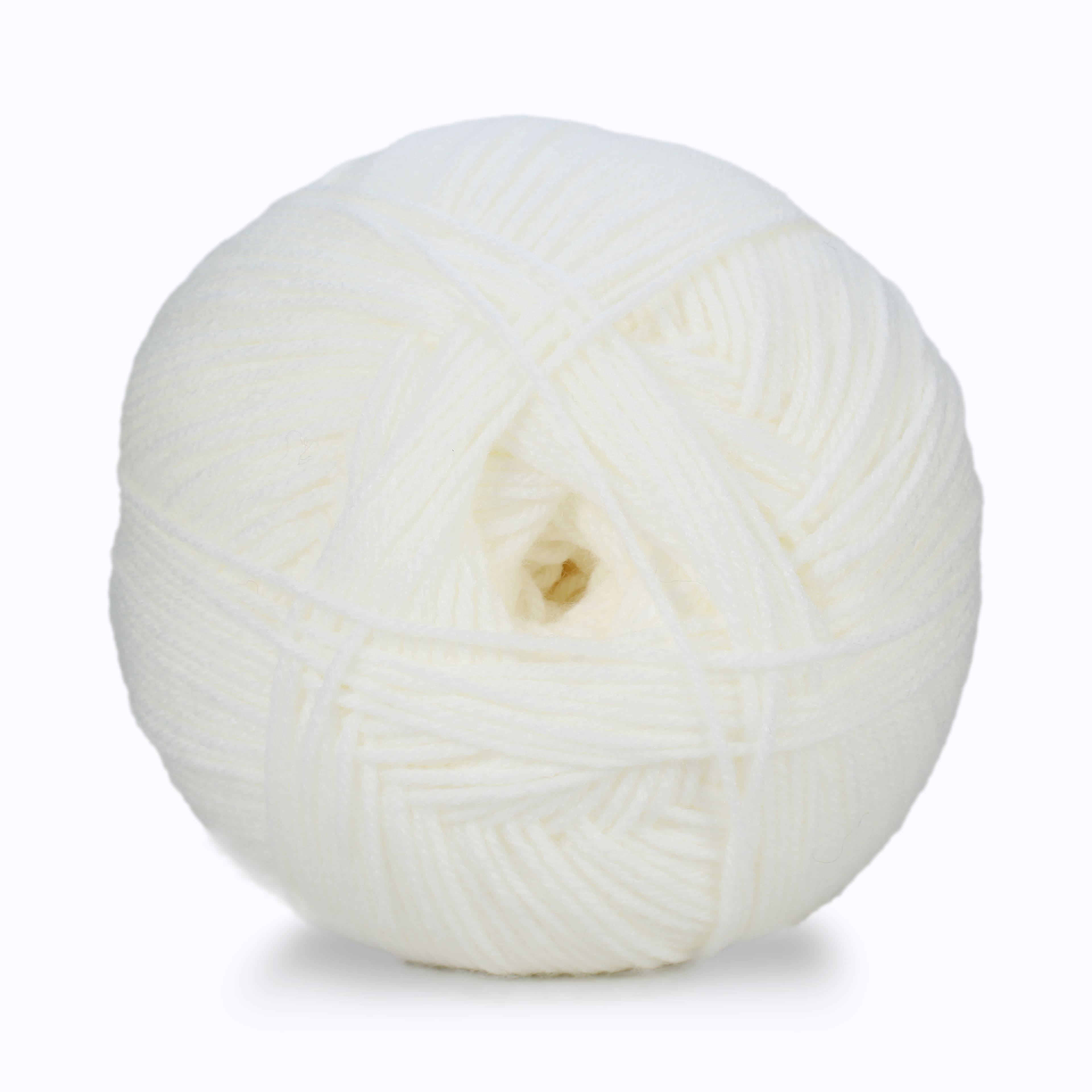 Big Twist Value Pound+ Yarn, Bulk Medium Worsted 100% Acrylic Skeins, Assorted Colors, 17.6 oz, 6-Pack