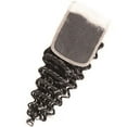 thumbnail image 5 of Ustar Brazilian Deep Wave Closure Unprocessed Human Hair Lace Closure (4X4) Natural Black Color 16 Inch, 5 of 8