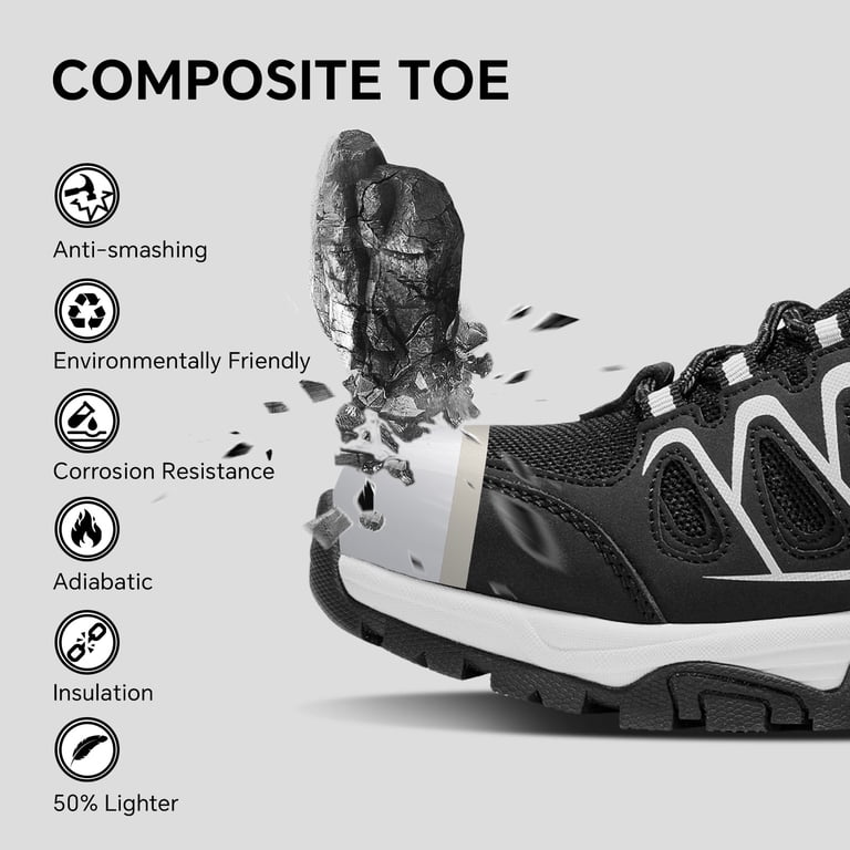 SPIEZ® Unisex Oil-Resistant Non Slip Safety Shoes,EN ISO 20345