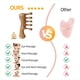 thumbnail image 5 of Peine Masajeador Manual Cabelludo para Masaje Cabello Cabelludo - Masajeador de Cabeza de Madera Relajación del Estrés del Cabelludo - Masaje Portátil Gua Sha, 5 of 8