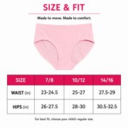 dELiA*s Girls Seamless Underwear Soft Stretch Bikini Panties for Girls and Teens 4 Pack