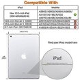 thumbnail image 2 of iPad 10.2 Case for iPad 9th Generation 2021/ iPad 8th Generation 2020/ iPad 7th Generation 2019, Soft Frosted Back Cover Slim Shell Case with Stand fo, 2 of 5