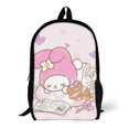 thumbnail image 1 of My Melody Sleep Backpacks Basic Shoulder BackpackBookbag Satchel Backpack Rucksack, 1 of 3