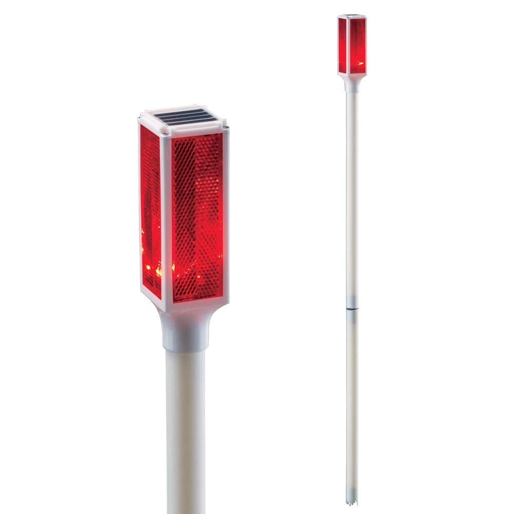 Collections Etc Solar Driveway Marker Lights Set of 2