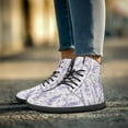 thumbnail image 2 of Wismoutput Butterfly and Lavender Barefoot Shoes Wide Toe Box Zero Drop Women's Comfortable Durable Sneakers Size 6-13.5, 2 of 7