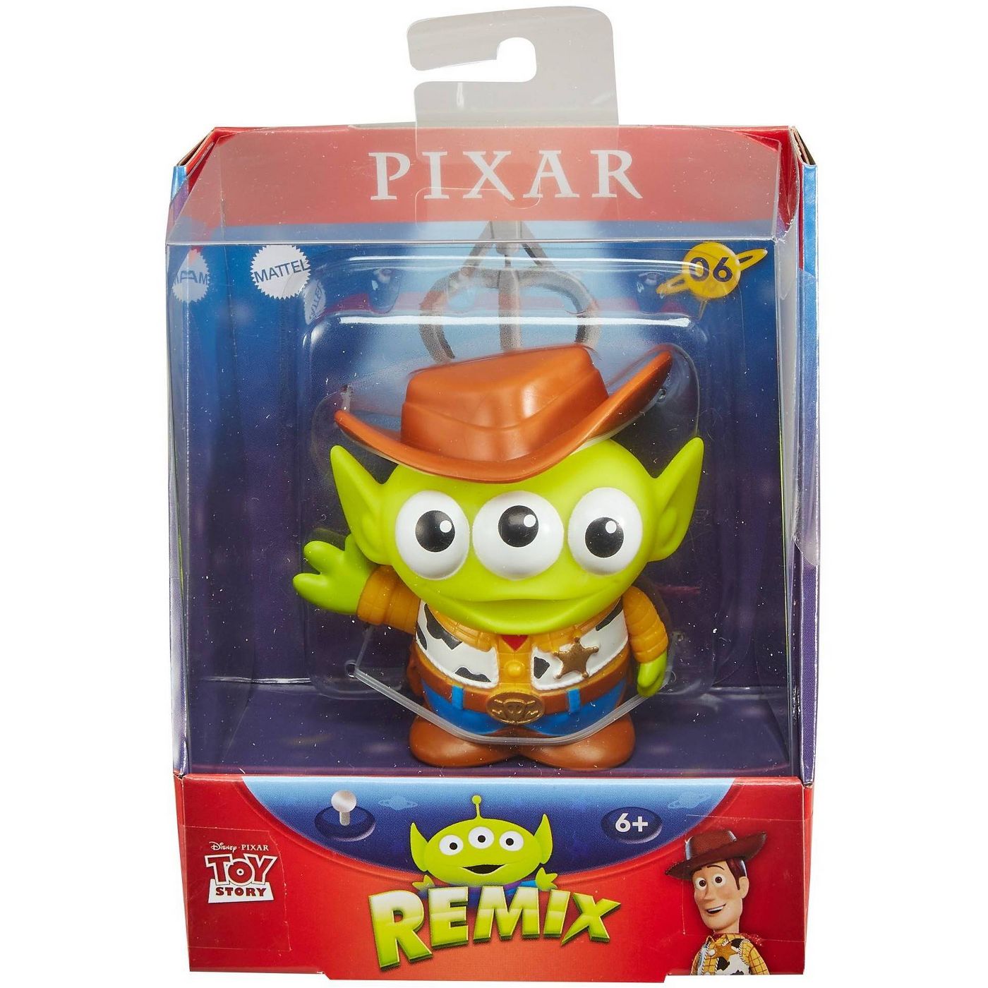 Disney Pixar Alien Remix Toy Story Woody Action Figure (3") - image 2 of 2