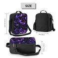 thumbnail image 2 of Fotbe Galaxy Lightning Lonchera Bolsa de Almuerzo para Hombres y Mujeres, Lonchera de Gran Capacidad, Bolsa de Almuerzo Reutilizable, Bolsa Térmica Aislante, 2 of 7