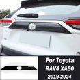 thumbnail image 2 of Cubierta embellecedora de logotipo para puerta trasera de coche, accesorios híbridos para Toyota RAV4 XA50 2019 2020 2021 2022 2023 2024 RAV 4, 2 of 5