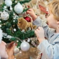 thumbnail image 1 of Offres du Cyber_lundi! Offres du Vendredi_noir 50 % de Rabais Clair! Décorations de Noël Byikun Simulation Girafe Rhinocéros Léopard Décorations Cadeaux Décorations de Noël, 1 of 5