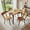 Brown, variant on 5 Piece Dining Table Set for 4, 43" Kitchen Table and Chairs, Space-Saving