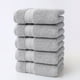 thumbnail image 1 of Juego de toallas de baño de 5 piezas | Toallas absorbentes gruesas y suaves para baño y spa | 70 x 35 cm | Incluye 5 toallas en azul, verde y gris, 1 of 7