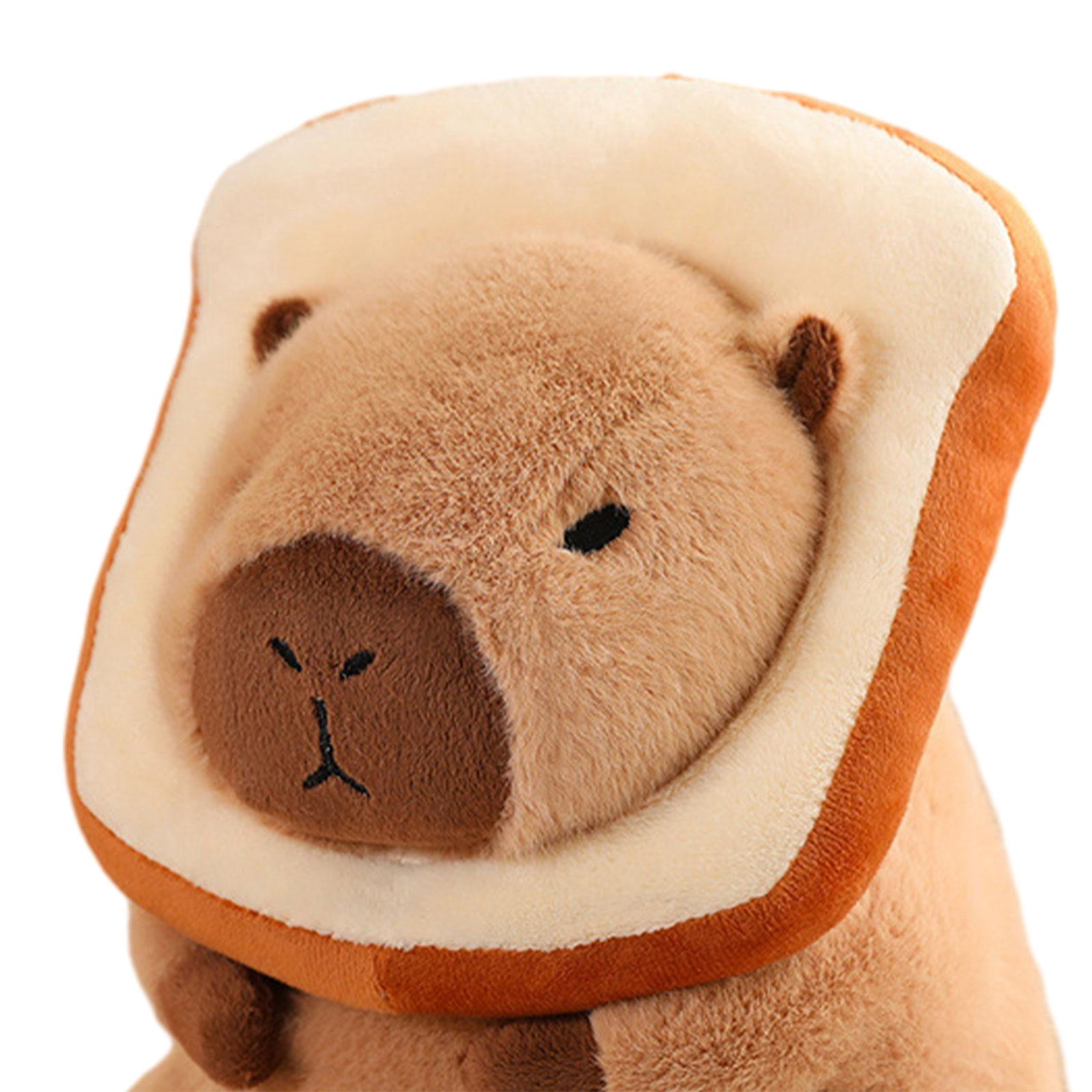 LeeQinersw Capybara Doll Capybara Toy Collectible Soft Comfortable Home Decoration Capybara Bread