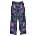 thumbnail image 2 of FORMRS Kids Pajama Pants with Pockets Size 6-8Y Boys Lounge Sleep Bottoms, Purple Sky Pattern, 2 of 8