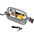 thumbnail image 2 of Aesthetic Mini Belt Bag – Waterproof Fanny Pack, Adjustable for Travel, Commuting, Outdoor (Nordic Style), 2 of 4