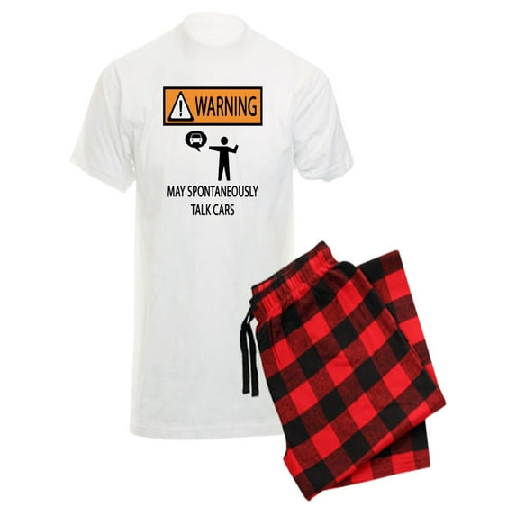 CafePress - TALK CARS - Men's Light Pajamas