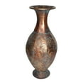 thumbnail image 2 of Jeco HD-HADJ038 21.75 in. Gold Metal Vase, 2 of 2