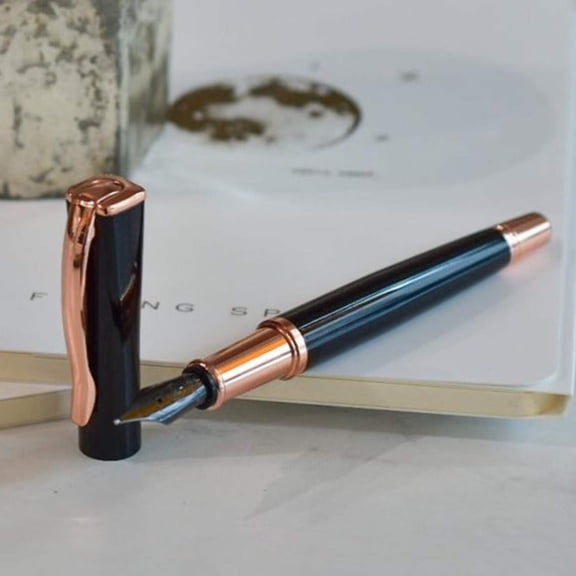 Monteverde Impressa Black Gunmetal Fountain Pen - Extra Fine