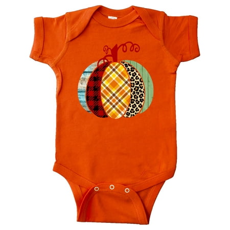 

Inktastic Pretty Patterned Pumpkin Gift Baby Boy or Baby Girl Bodysuit