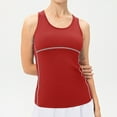thumbnail image 2 of Women's Solid Color Yoga Vest Sports Quick Drying Vest, 2 of 4