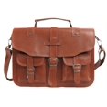 thumbnail image 1 of Portafolio de Piel con 2 bolsas al frente y hebilla con cinto Castelli Leather Authentic BC-8081, 1 of 3