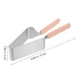 MANLINGDA Cake Cutter Stainless Steel Birthday Cake Cutter Pie Pizza