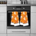 thumbnail image 3 of Halloween Spooky Decorative Kitchen Towels 25x15 in for Home Dining Table Linen Cooking Baking Hand Cleaning Bathroom Drying Dish Dishcloth Holiday Party Decoration Housewarming Gift - Pack of 2, 3 of 7