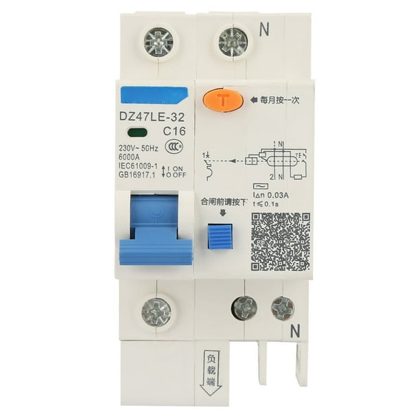 Circuit Breaker, DZ47LE 32 1P N Circuit Breakers,Earth Leakage Circuit